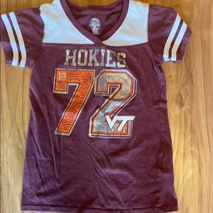 Girl’s Virginia Tech adorable tees. Go Hokies!